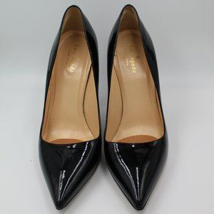 Kate Spade New York - Vivien Black Patent Heels - Sz 38.5/ 8.5